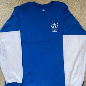 XL Disney Spirit Jersey for Adults - Monsters University - Blue & White.